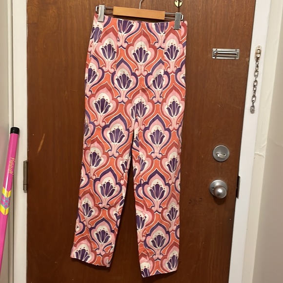 NWT Zara Printed Slim Fit Pants - Picture 5 of 11